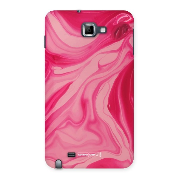 Sizzling Pink Marble Texture Back Case for Galaxy Note