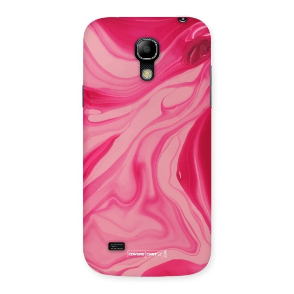 Sizzling Pink Marble Texture Back Case for Galaxy S4 Mini