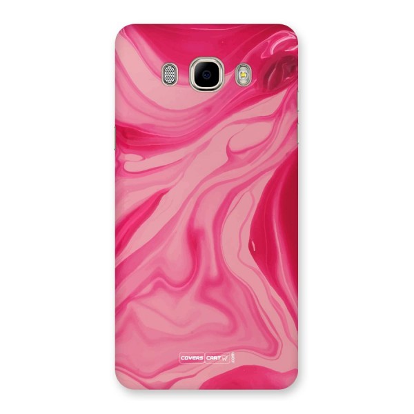 Sizzling Pink Marble Texture Back Case for Samsung Galaxy J7 2016