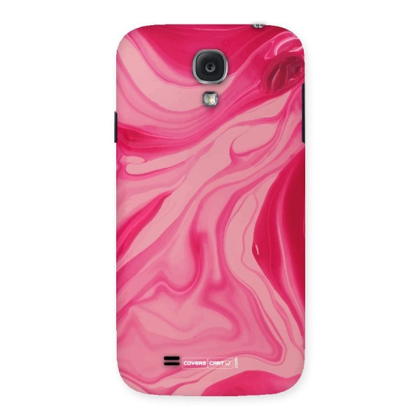 Sizzling Pink Marble Texture Back Case for Samsung Galaxy S4