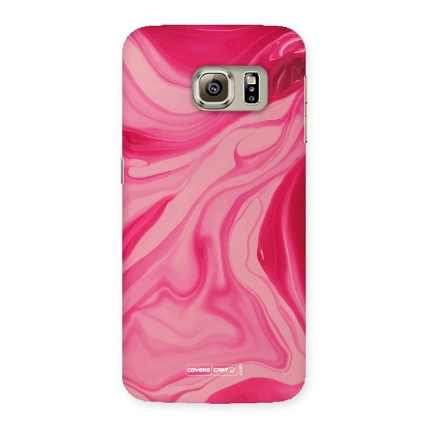 Sizzling Pink Marble Texture Back Case for Samsung Galaxy S6 Edge
