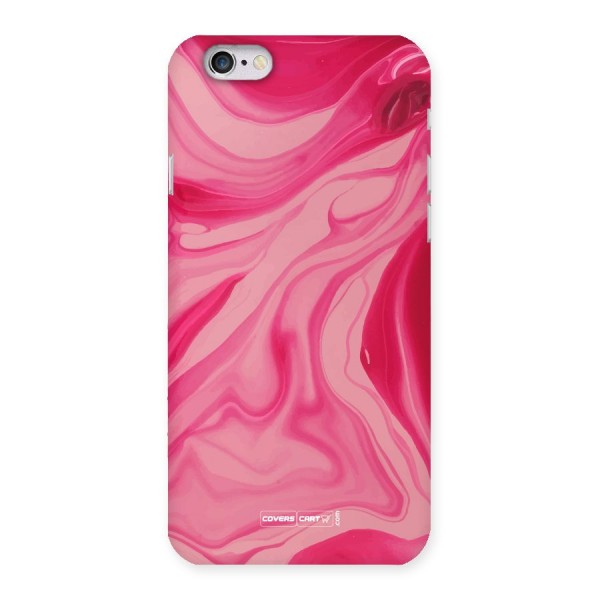 Sizzling Pink Marble Texture Back Case for iPhone 6 6S