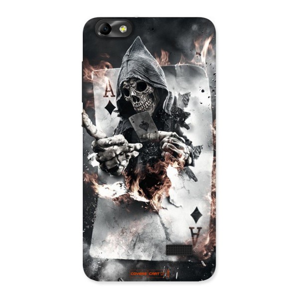 Skull with an Ace Back Case for Honor 4C