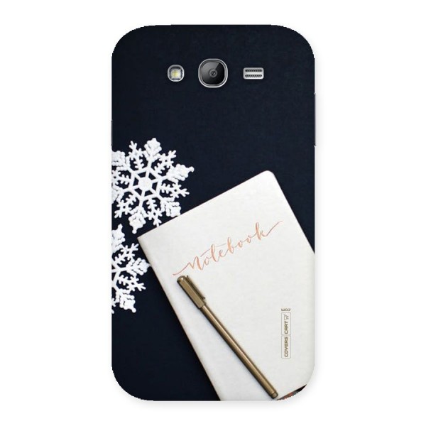 Snowflake Notebook Back Case for Galaxy Grand