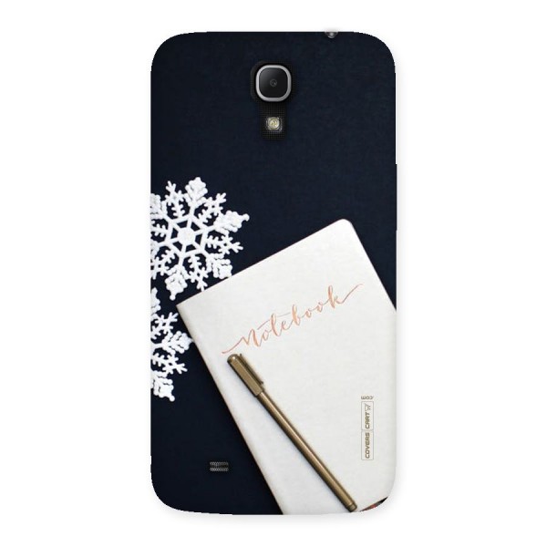Snowflake Notebook Back Case for Galaxy Mega 6.3