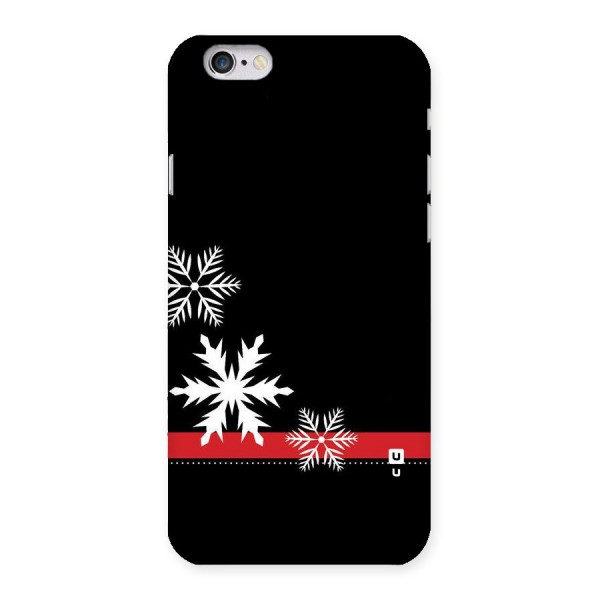 Snowflake Ribbon Back Case for iPhone 6 6S
