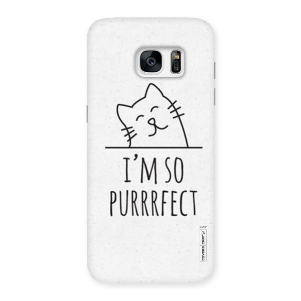 So Purrfect Back Case for Galaxy S7 Edge