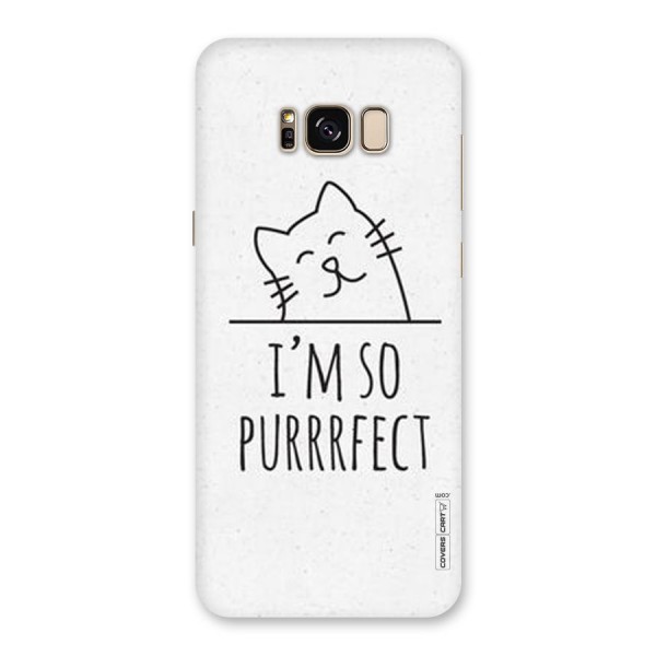 So Purrfect Back Case for Galaxy S8 Plus