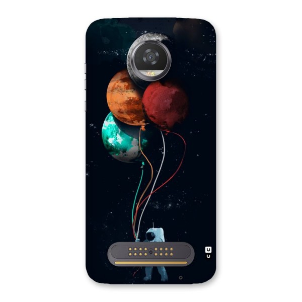 Space Balloons Back Case for Moto Z2 Play
