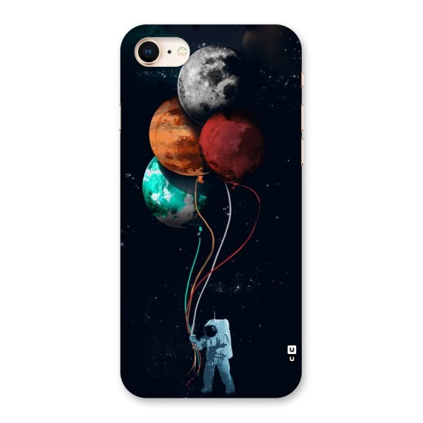 Space Balloons Back Case for iPhone 8