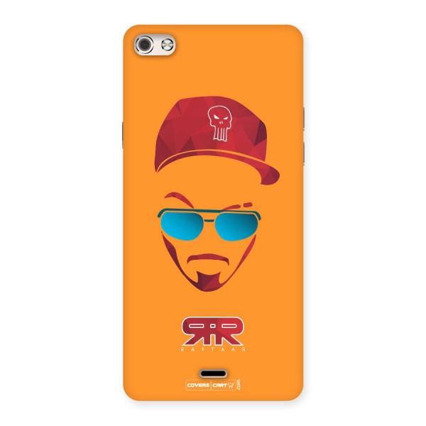 Special Raftaar Edition Orange Back Case for Micromax Canvas Silver 5