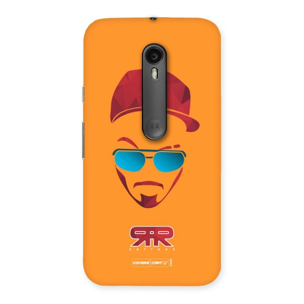 Special Raftaar Edition Orange Back Case for Moto G Turbo