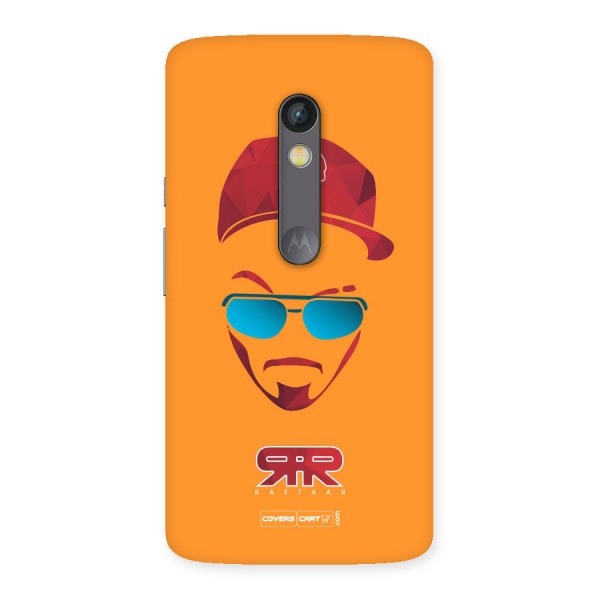Special Raftaar Edition Orange Back Case for Moto X Play