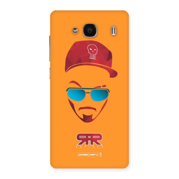 Special Raftaar Edition Orange Back Case for Redmi 2