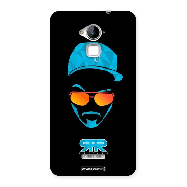 Raftaar Black and Blue Back Case for Coolpad Note 3