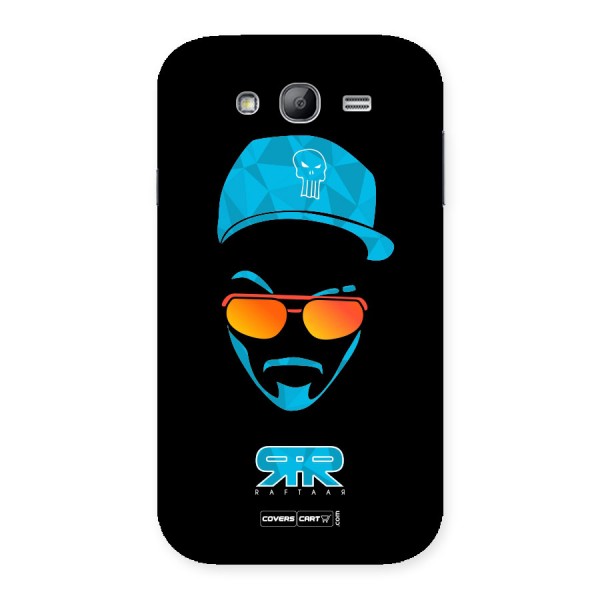 Raftaar Black and Blue Back Case for Galaxy Grand