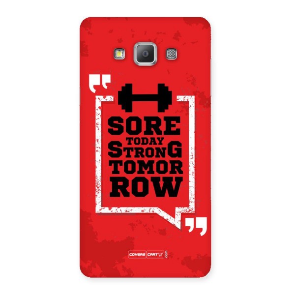 Stay Strong Back Case for Galaxy A7