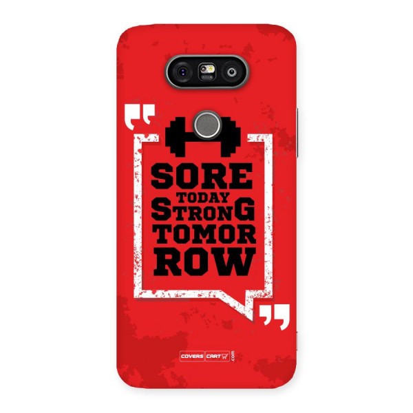 Stay Strong Back Case for LG G5