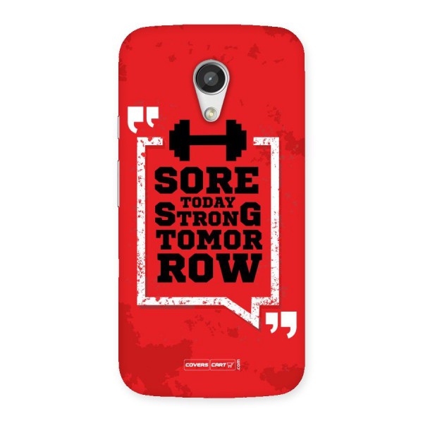 Stay Strong Back Case for Moto G 2nd Gen
