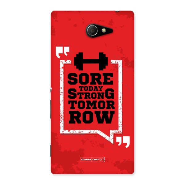Stay Strong Back Case for Sony Xperia M2