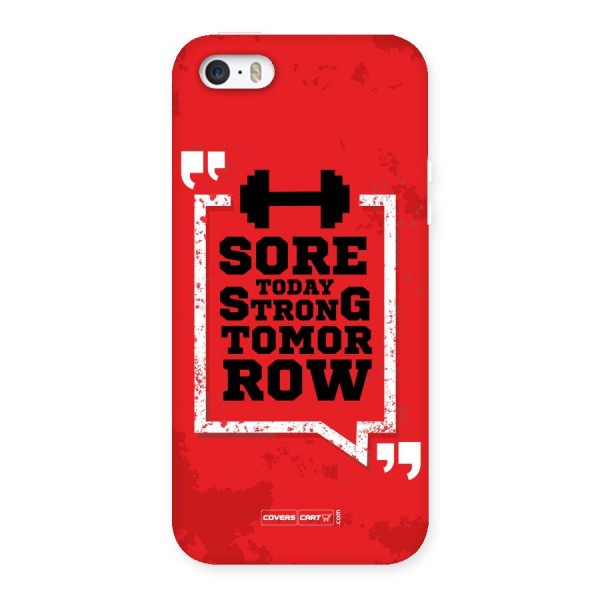 Stay Strong Back Case for iPhone SE