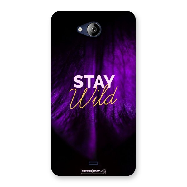 Stay Wild Back Case for Canvas Play Q355