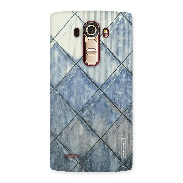 Steel Blue Pattern Back Case for LG G4