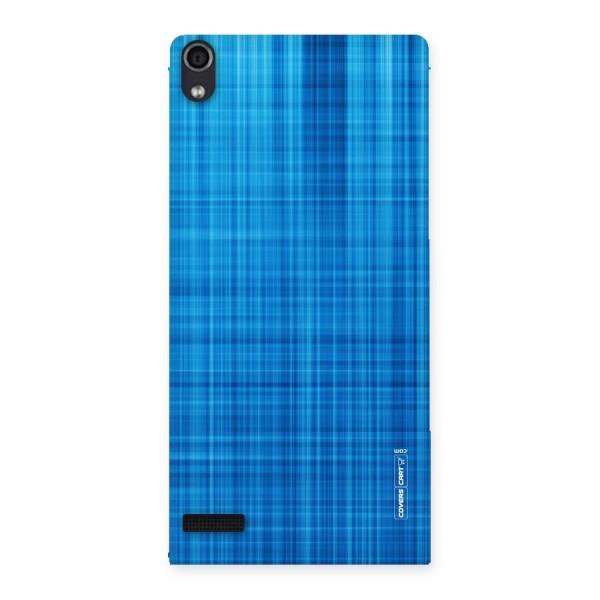 Stripe Blue Abstract Back Case for Ascend P6