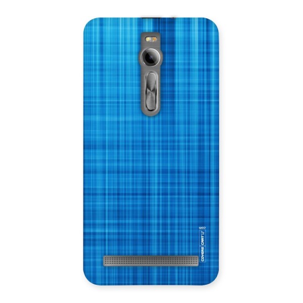 Stripe Blue Abstract Back Case for Asus Zenfone 2
