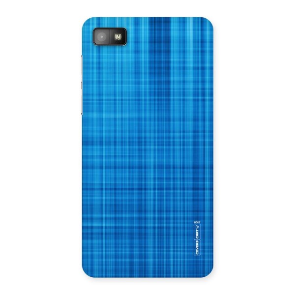 Stripe Blue Abstract Back Case for Blackberry Z10