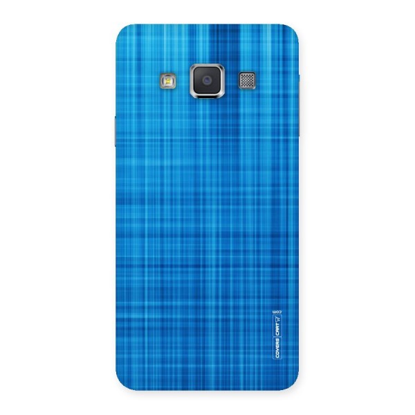 Stripe Blue Abstract Back Case for Galaxy A3