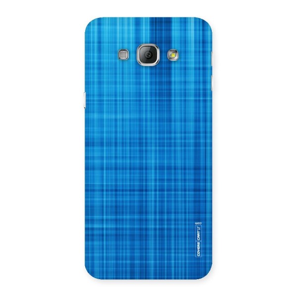 Stripe Blue Abstract Back Case for Galaxy A8