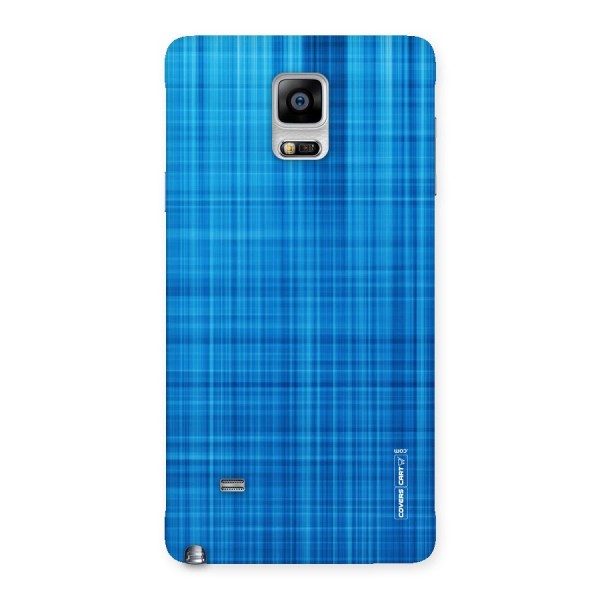 Stripe Blue Abstract Back Case for Galaxy Note 4
