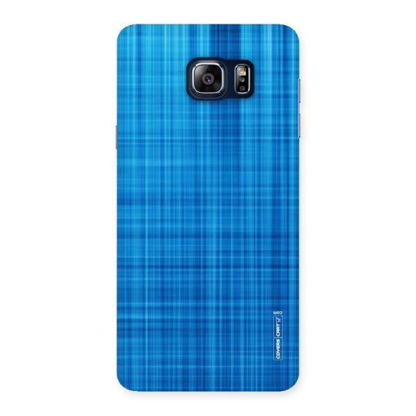 Stripe Blue Abstract Back Case for Galaxy Note 5