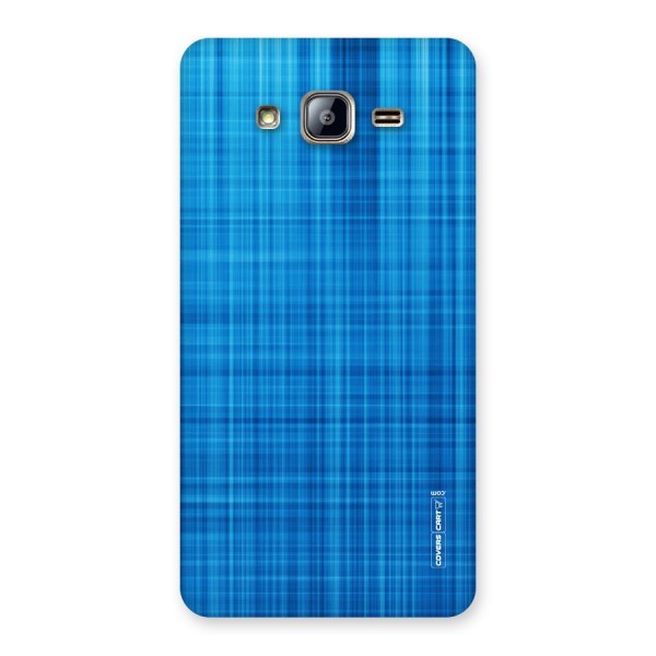 Stripe Blue Abstract Back Case for Galaxy On5