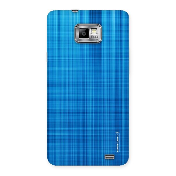 Stripe Blue Abstract Back Case for Galaxy S2