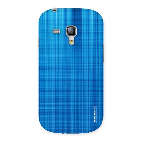 Stripe Blue Abstract Back Case for Galaxy S3 Mini