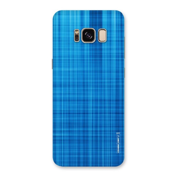 Stripe Blue Abstract Back Case for Galaxy S8
