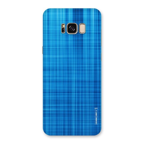 Stripe Blue Abstract Back Case for Galaxy S8 Plus