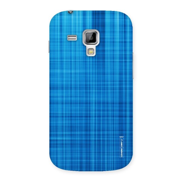 Stripe Blue Abstract Back Case for Galaxy S Duos