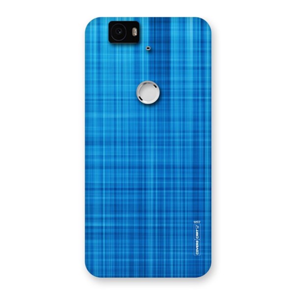 Stripe Blue Abstract Back Case for Google Nexus-6P