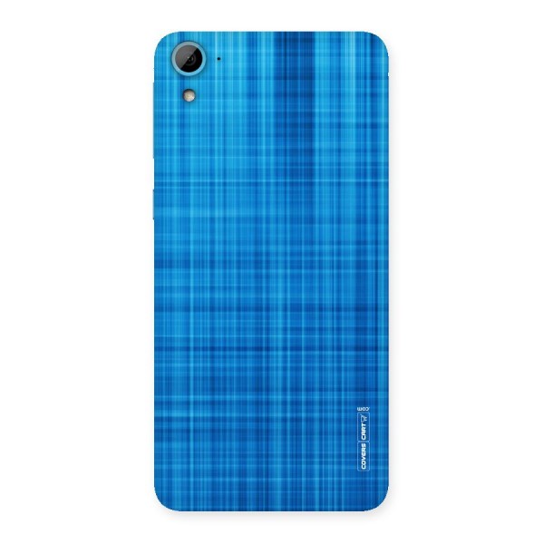 Stripe Blue Abstract Back Case for HTC Desire 826