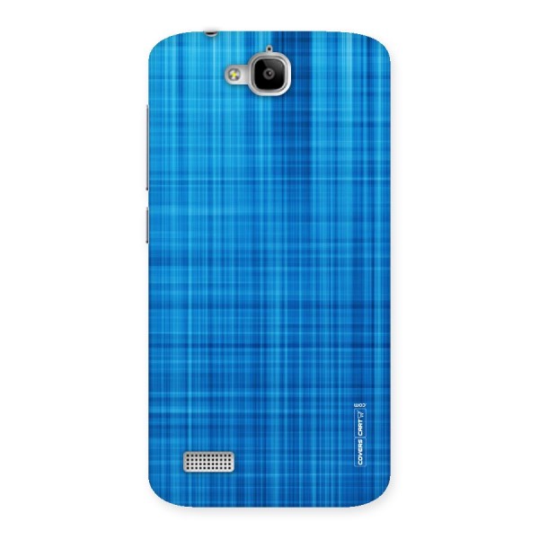 Stripe Blue Abstract Back Case for Honor Holly