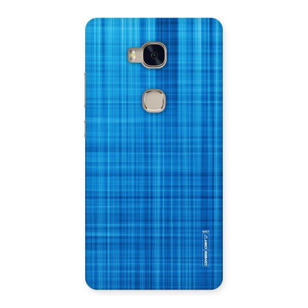 Stripe Blue Abstract Back Case for Huawei Honor 5X