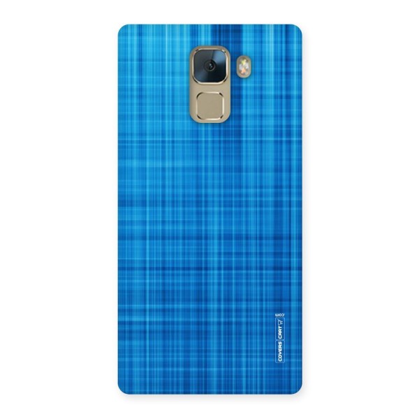 Stripe Blue Abstract Back Case for Huawei Honor 7