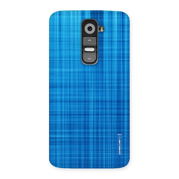 Stripe Blue Abstract Back Case for LG G2