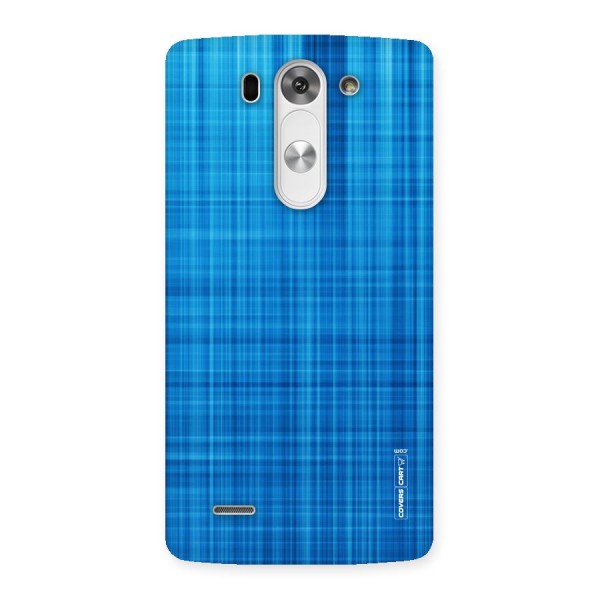 Stripe Blue Abstract Back Case for LG G3 Beat