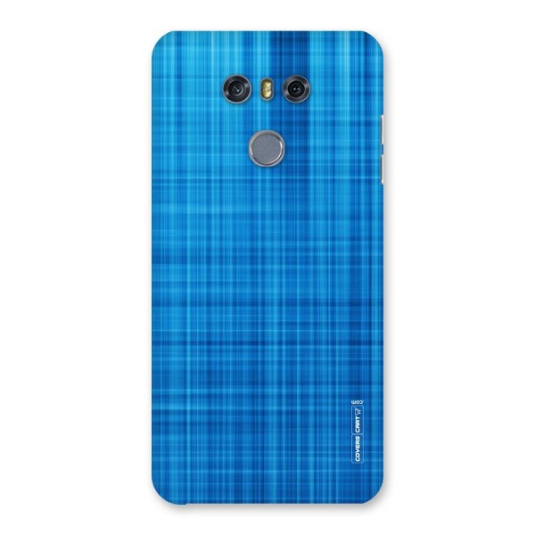 Stripe Blue Abstract Back Case for LG G6