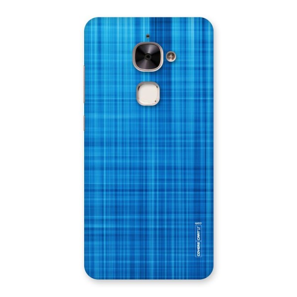 Stripe Blue Abstract Back Case for Le 2