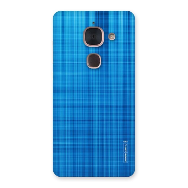 Stripe Blue Abstract Back Case for Le Max 2